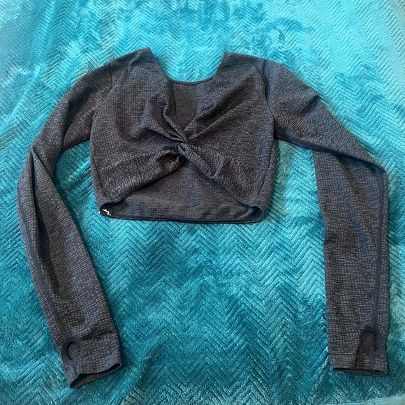 Women’s JoyLab Athleisure Wear Two Ways Cropped Top - Picture 4 of 8